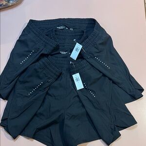 2 pair Old Navy Black XL ShortS NWT